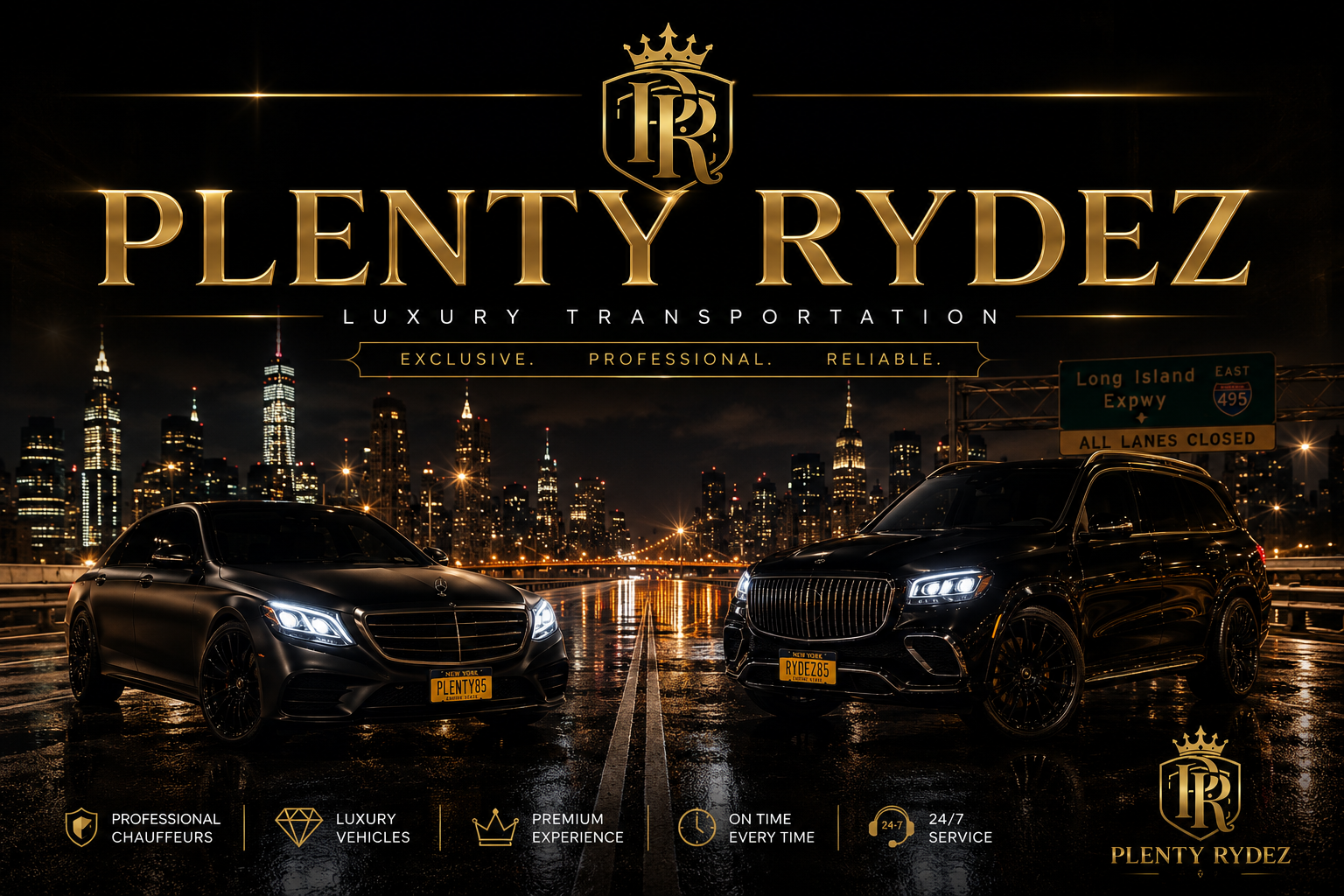 Plenty Rydez — Luxury Transportation